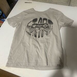 H&M Light Gray Gaming Controller Tee